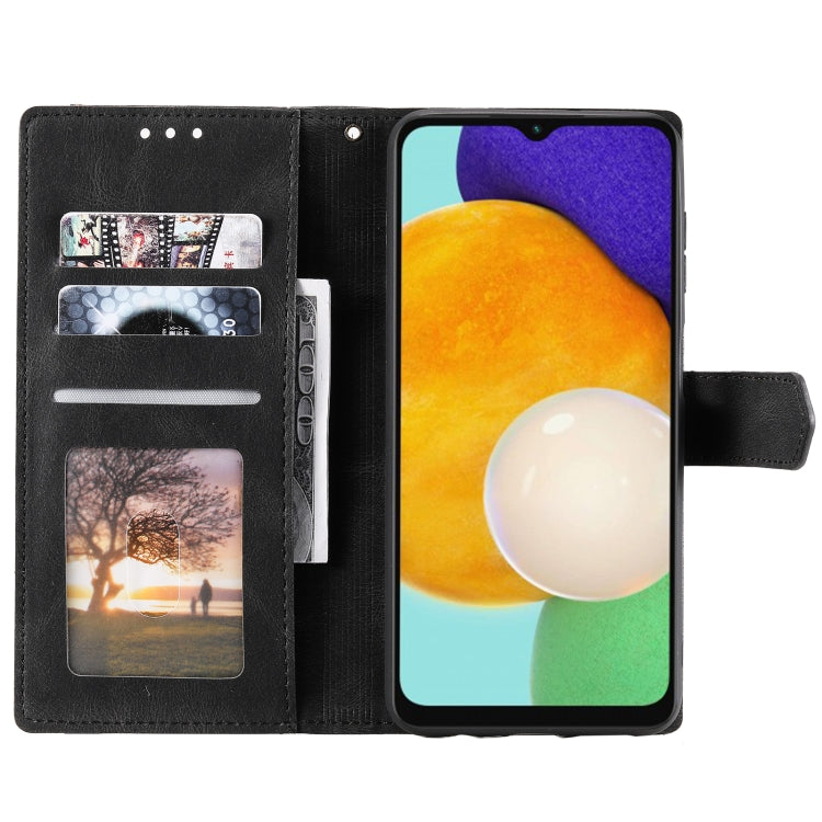 For Samsung Galaxy A36 Nail Skin Feel Stitching Calf Texture Leather Phone Case