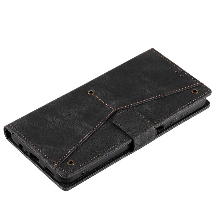 For Samsung Galaxy A37 5G Nail Skin Feel Stitching Calf Texture Leather Phone Case