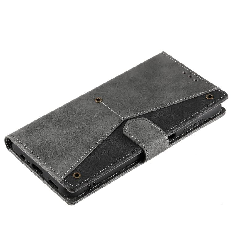 For Samsung Galaxy A37 5G Nail Skin Feel Stitching Calf Texture Leather Phone Case
