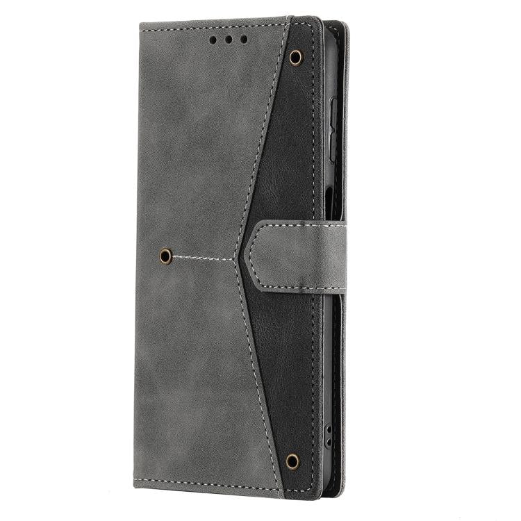 For Samsung Galaxy A57 5G Nail Skin Feel Stitching Calf Texture Leather Phone Case