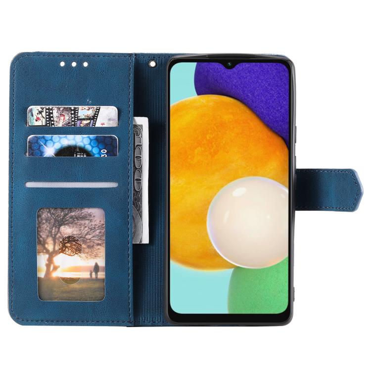 For Samsung Galaxy A57 5G Nail Skin Feel Stitching Calf Texture Leather Phone Case