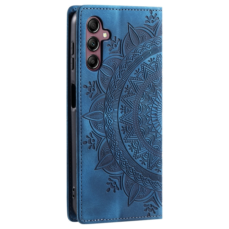 For Samsung Galaxy A16 5G Totem Embossed Magnetic Leather Phone Case