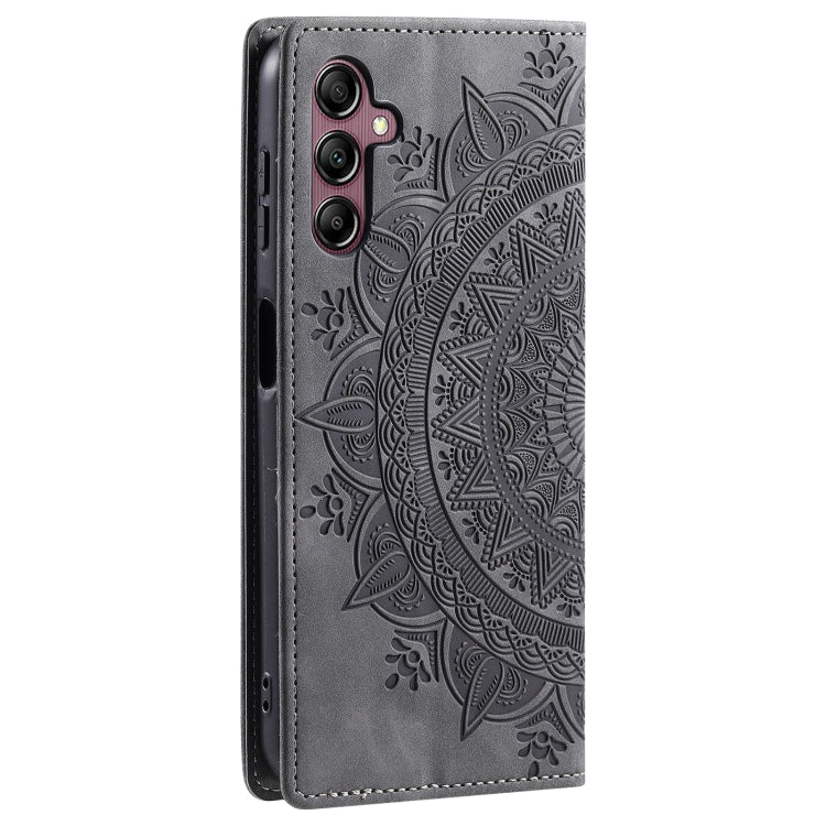 For Samsung Galaxy A16 5G Totem Embossed Magnetic Leather Phone Case