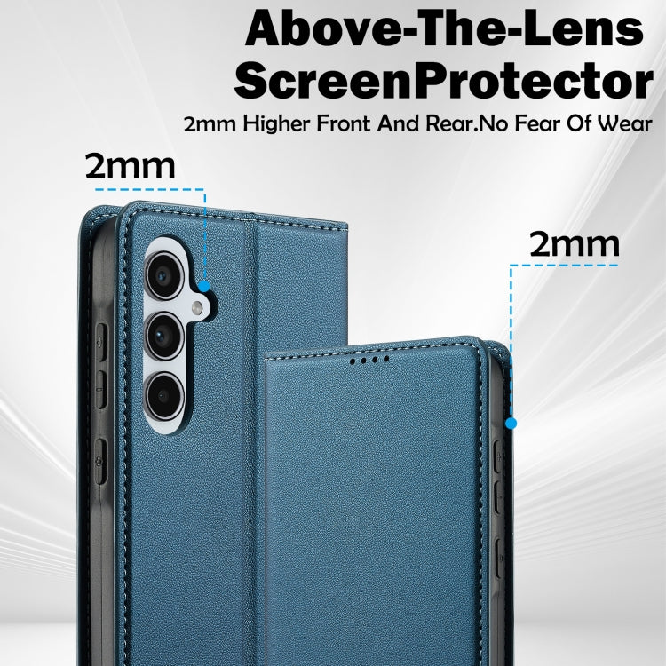 For Samsung Galaxy S24 FE 5G LC.IMEEKE L1 Series Frosted Fine Texture PU Phone Case