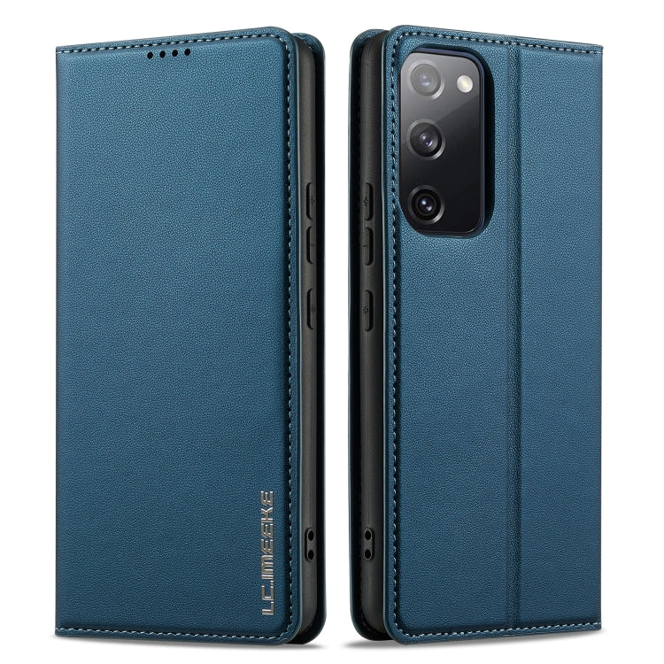 For Samsung Galaxy S20 FE LC.IMEEKE L1 Series Frosted Fine Texture PU Phone Case