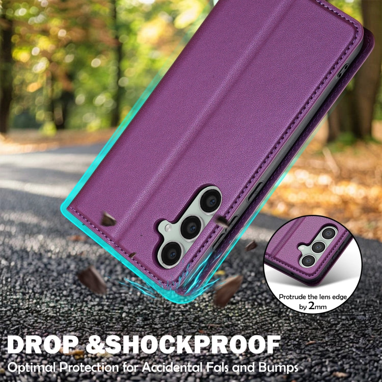 For Samsung Galaxy S23 5G LC.IMEEKE L1 Series Frosted Fine Texture PU Phone Case