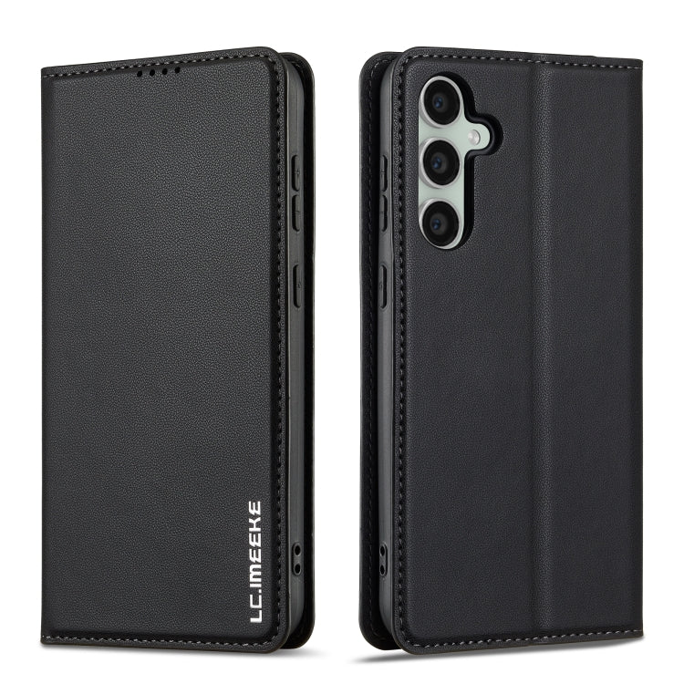 For Samsung Galaxy S23 FE 5G LC.IMEEKE L1 Series Frosted Fine Texture PU Phone Case