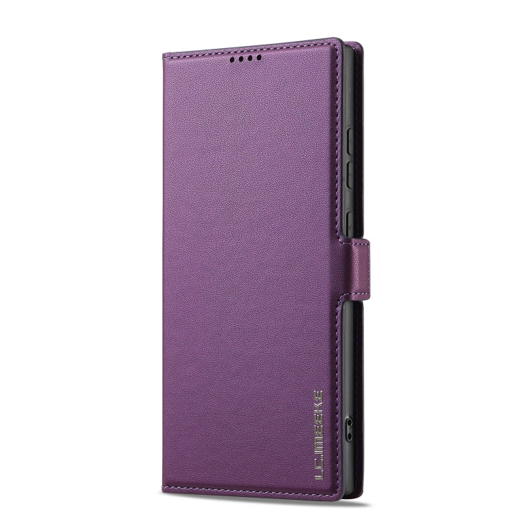 For Samsung Galaxy S25 Ultra 5G LC.IMEEKE L1 Series Frosted Fine Texture PU Phone Case