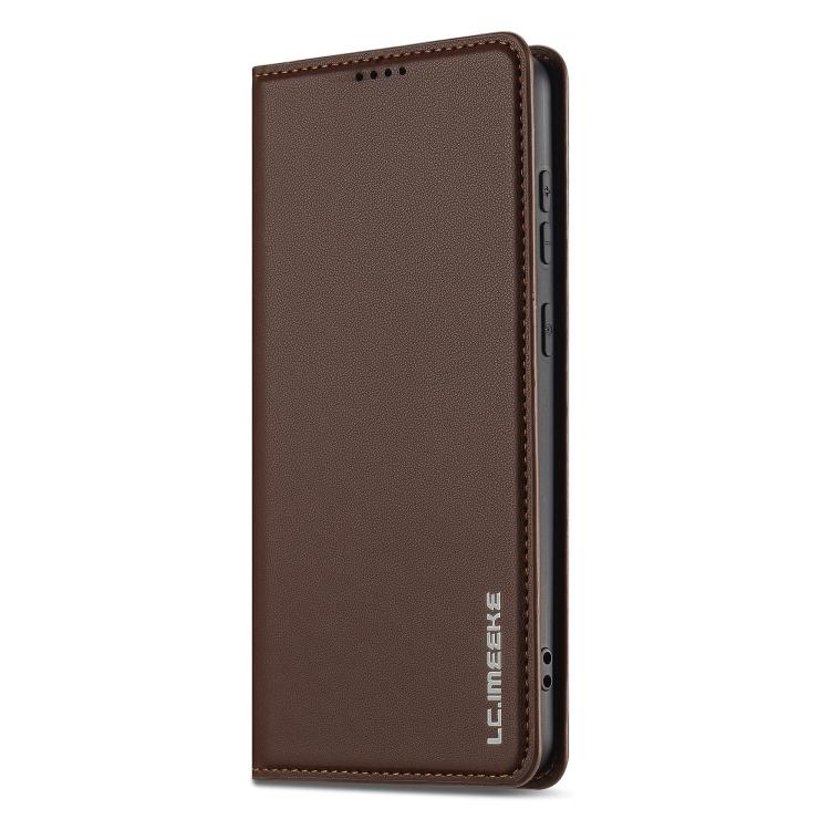 For Samsung Galaxy S25 Edge 5G LC.IMEEKE L1 Series Frosted Fine Texture PU Phone Case