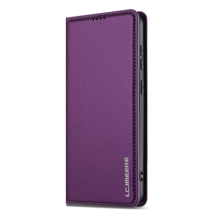 For Samsung Galaxy S25 Edge 5G LC.IMEEKE L1 Series Frosted Fine Texture PU Phone Case