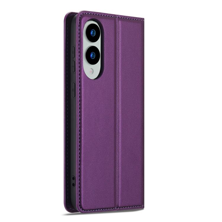 For Samsung Galaxy S25 Edge 5G LC.IMEEKE L1 Series Frosted Fine Texture PU Phone Case