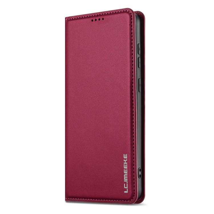 For Samsung Galaxy S25 Edge 5G LC.IMEEKE L1 Series Frosted Fine Texture PU Phone Case