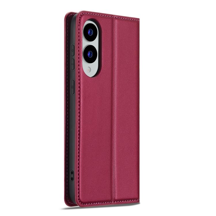 For Samsung Galaxy S25 Edge 5G LC.IMEEKE L1 Series Frosted Fine Texture PU Phone Case