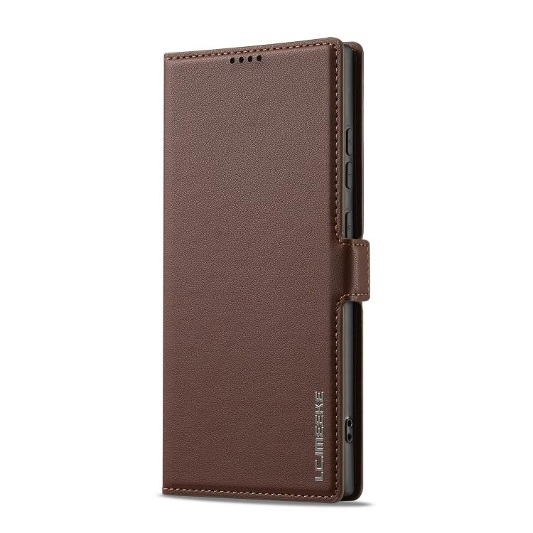 For Samsung Galaxy S26 Ultra 5G LC.IMEEKE L1 Series Frosted Fine Texture PU Phone Case