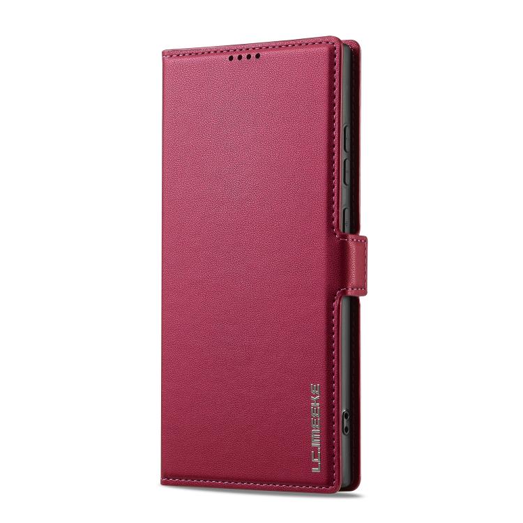 For Samsung Galaxy S26 Ultra 5G LC.IMEEKE L1 Series Frosted Fine Texture PU Phone Case