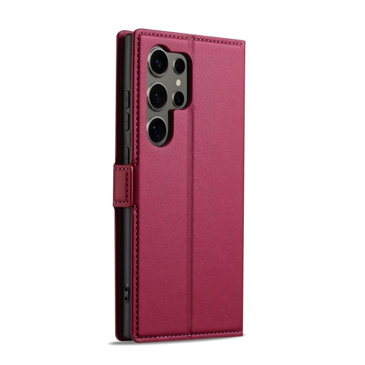 For Samsung Galaxy S26 Ultra 5G LC.IMEEKE L1 Series Frosted Fine Texture PU Phone Case