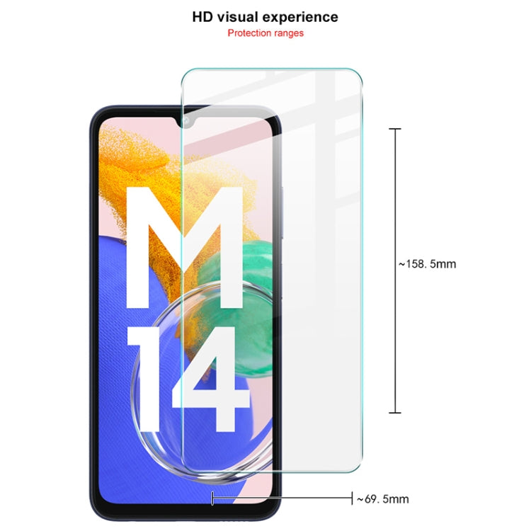 For Samsung Galaxy M14 4G imak H Series Full Screen Tempered Glass Film
