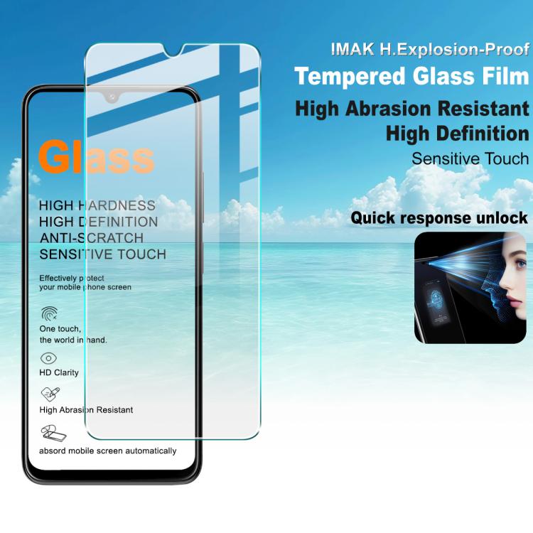 For ZTE nubia V80 Max / Blade V80 Max imak H Series Tempered Glass Film