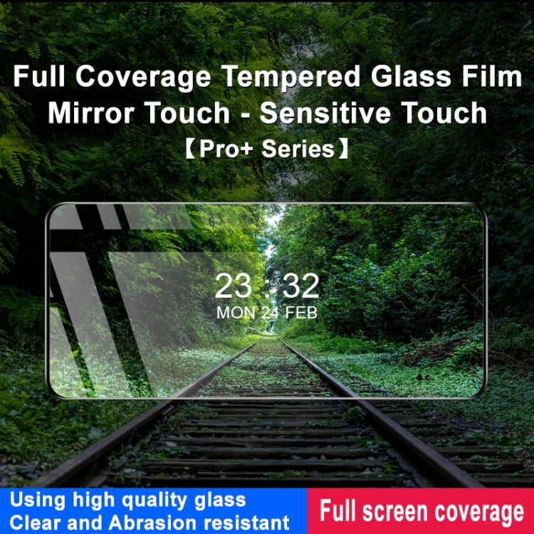 For OPPO A3 imak 9H Surface Hardness Full Screen Tempered Glass Film Pro+ Series