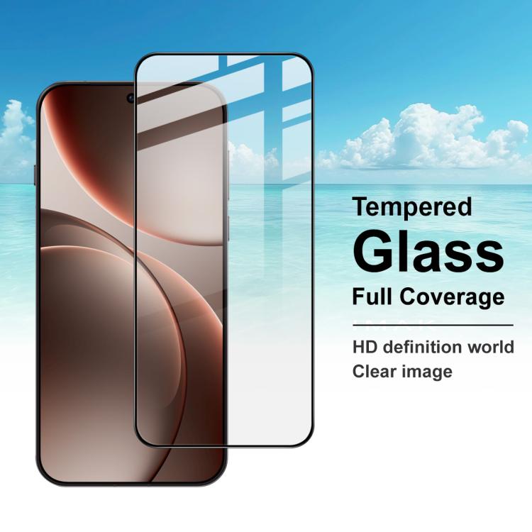 For OPPO Find X9 Pro imak 9H Surface Hardness Full Screen Tempered Glass Film Pro+ Series