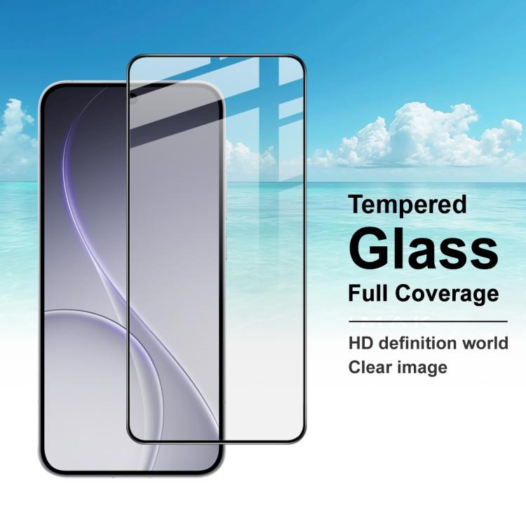 For OPPO Reno15 5G Global / Reno15c 5G imak 9H Surface Hardness Full Screen Tempered Glass Film Pro+ Series