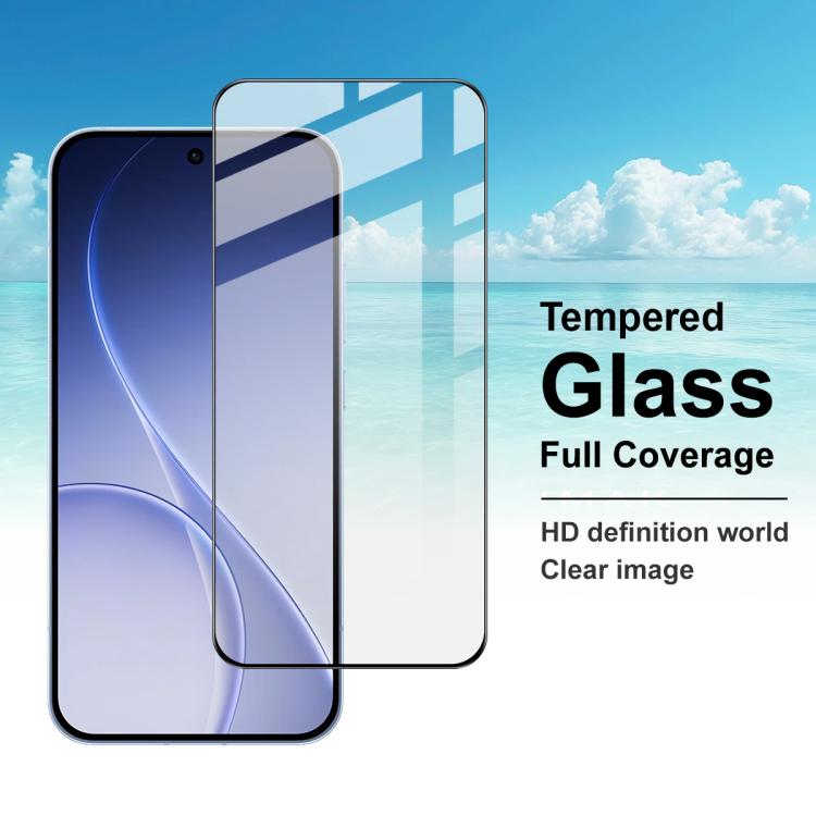 For OPPO Reno15 Pro 5G Global imak 9H Surface Hardness Full Screen Tempered Glass Film Pro+ Series
