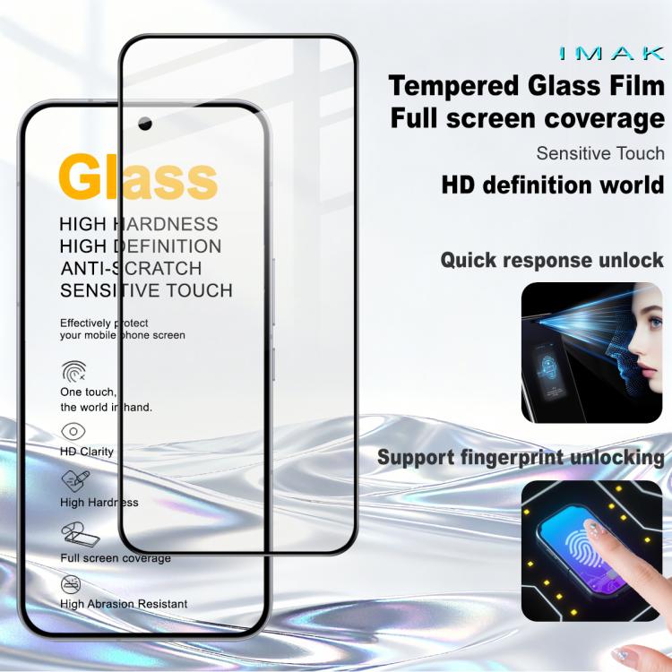 For OPPO K15 Pro 5G imak 9H Surface Hardness Full Screen Tempered Glass Film Pro+ Series