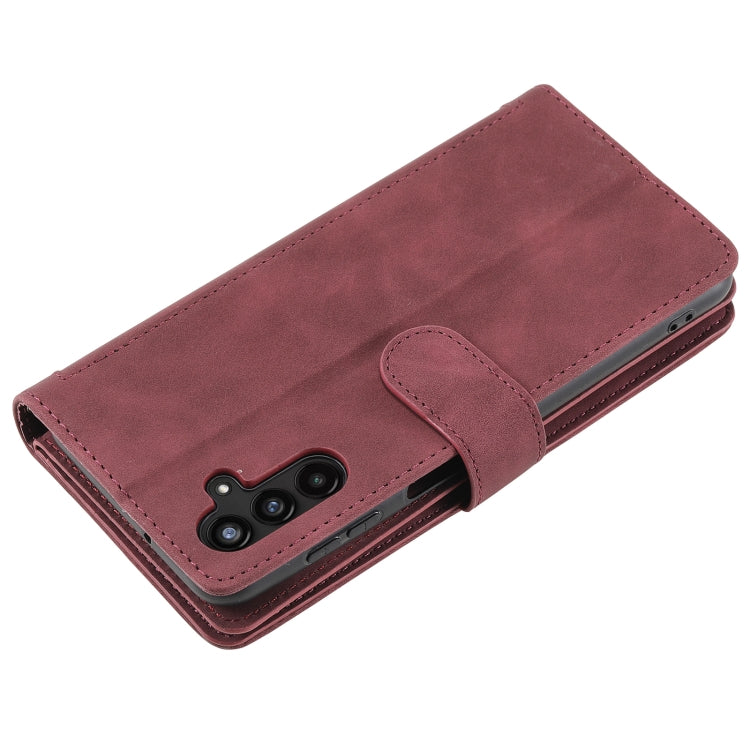 For Samsung Galaxy A16 5G Nine Card Zipper Bag Leather Phone Case with Lanyard