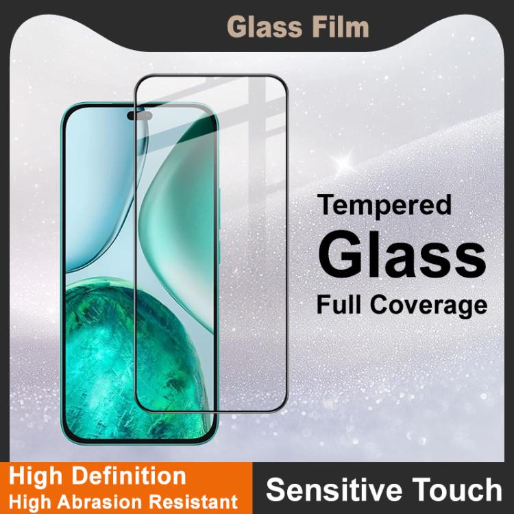For Honor X8C 4G imak 9H Surface Hardness Full Screen Tempered Glass Film Pro+ Series
