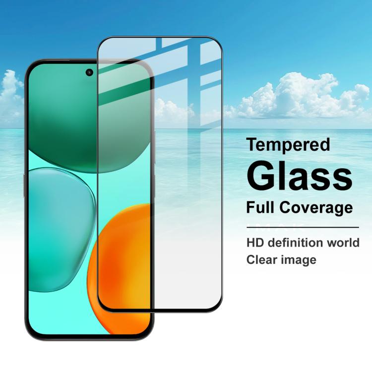 For Honor X6c 4G imak 9H Surface Hardness Full Screen Tempered Glass Film Pro+ Series