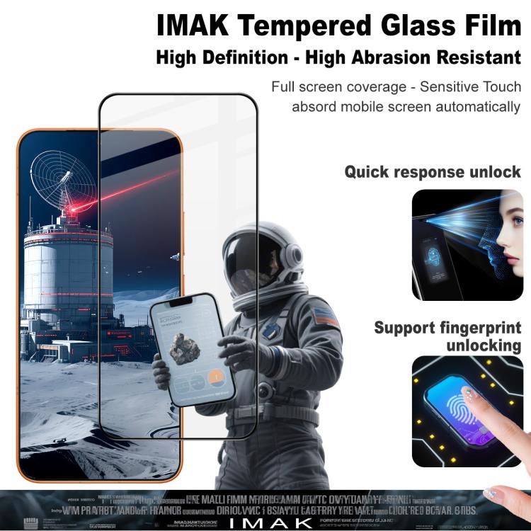 For Honor Power2 imak 9H Surface Hardness Full Screen Tempered Glass Film Pro+ Series