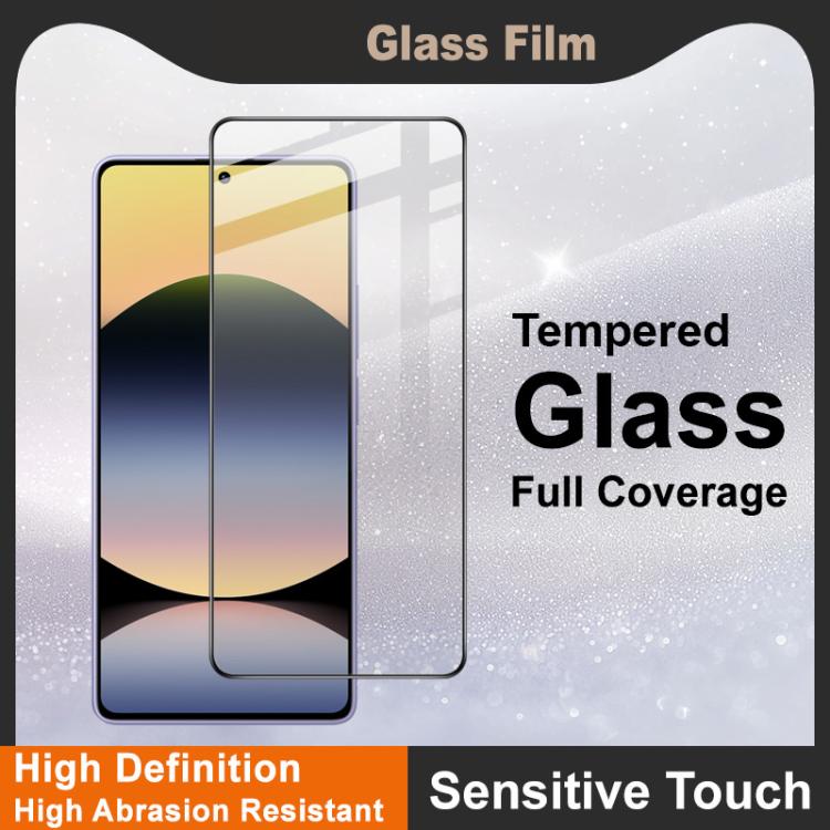 For Redmi Note 14S 4G imak 9H Surface Hardness Full Screen Tempered Glass Film Pro+ Series