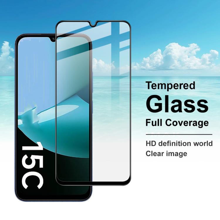 For Redmi 15C 4G 171.5mm / Poco C85 4G imak 9H Surface Hardness Full Screen Tempered Glass Film Pro+ Series