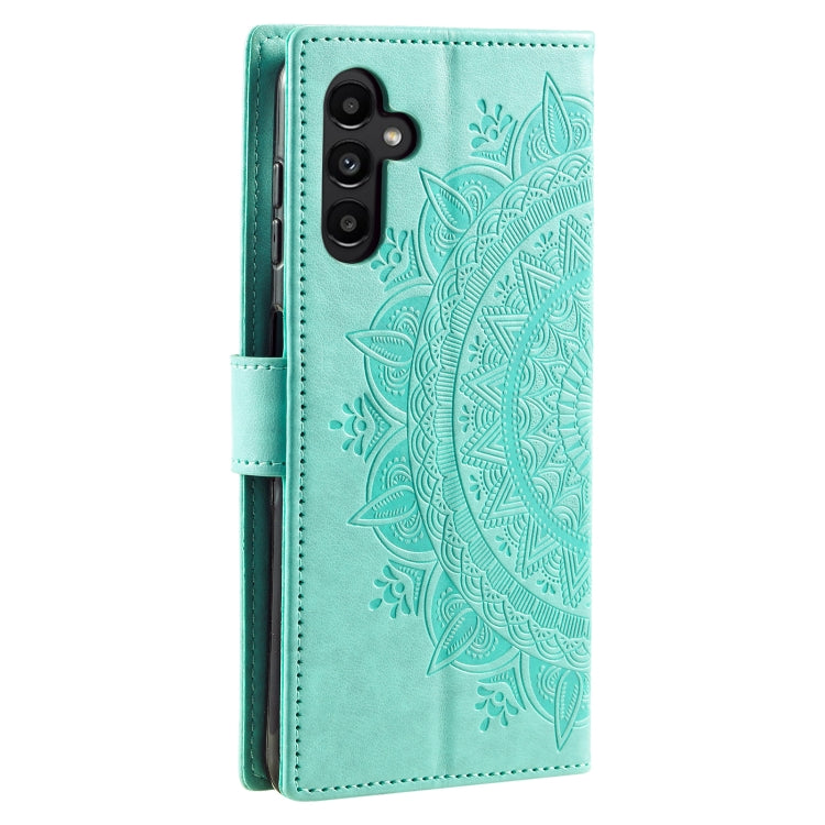 For Samsung Galaxy A16 5G Totem Flower Embossed Leather Phone Case