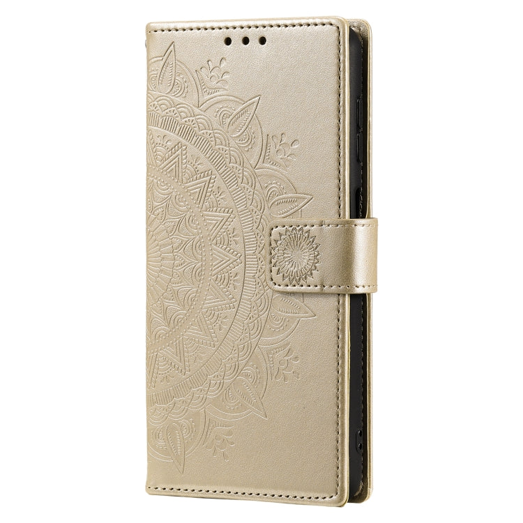 For Samsung Galaxy A16 5G Totem Flower Embossed Leather Phone Case