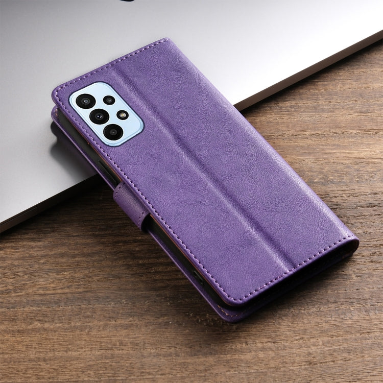 For Samsung Galaxy A52 5G / 4G / A52s N.BEKUS CSJ-P1 Solid Color Leather Phone Case