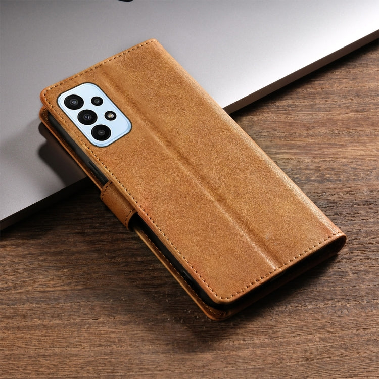 For Samsung Galaxy A34 5G N.BEKUS CSJ-P1 Solid Color Leather Phone Case