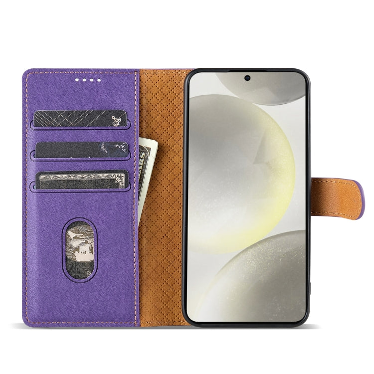 For Samsung Galaxy S22+ 5G N.BEKUS CSJ-P1 Solid Color Leather Phone Case