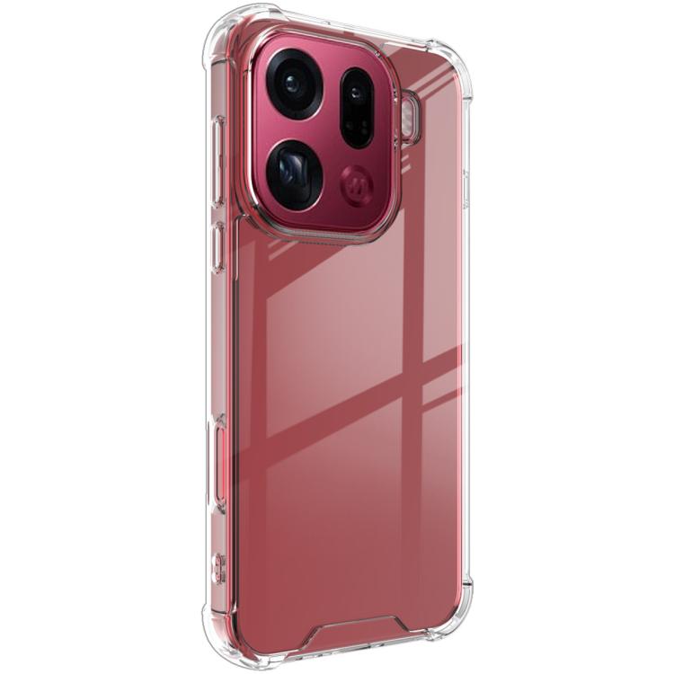 For OPPO Find X9 Pro IMAK Space Shield PC + TPU Airbag Shockproof Phone Case - Transparent