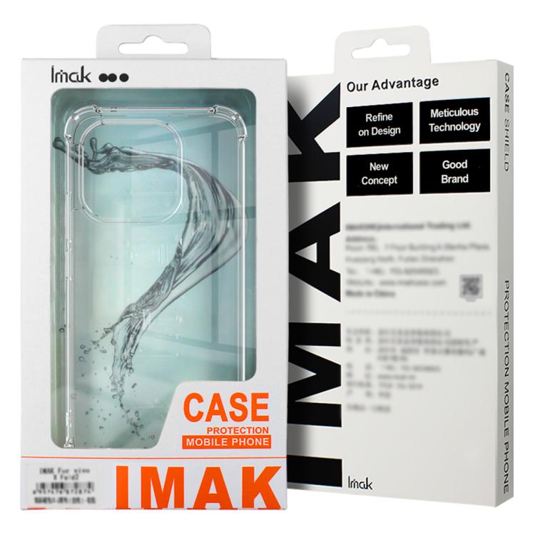 For OPPO Find X9 Pro IMAK Space Shield PC + TPU Airbag Shockproof Phone Case - Transparent