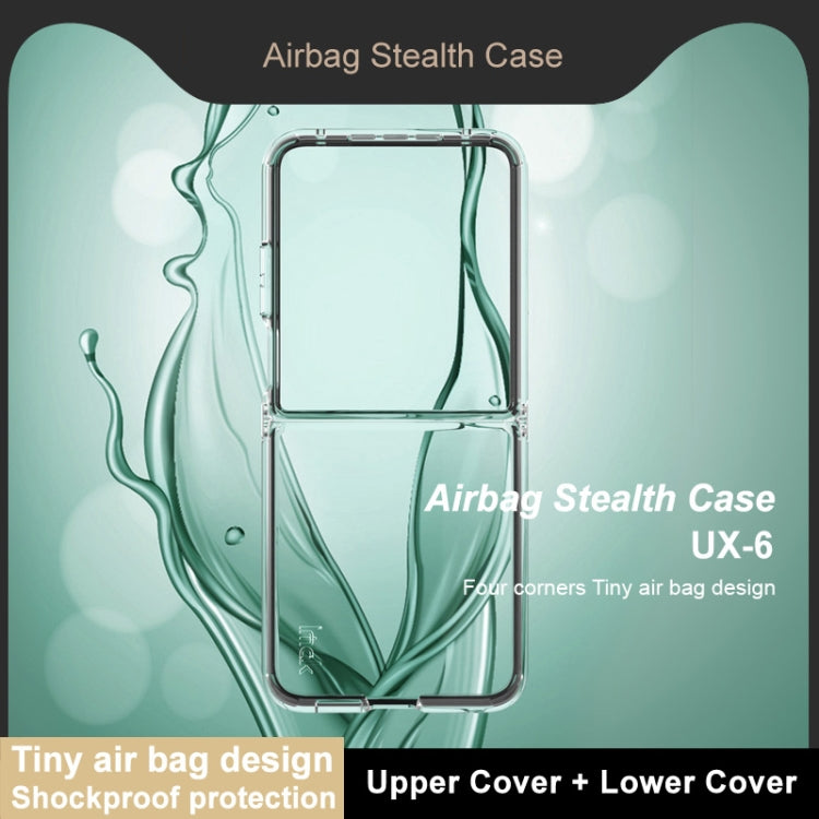 For Xiaomi Mix Flip imak UX-6 series All-inclusive Shockproof Airbag TPU Invisible Phone Case - Transparent
