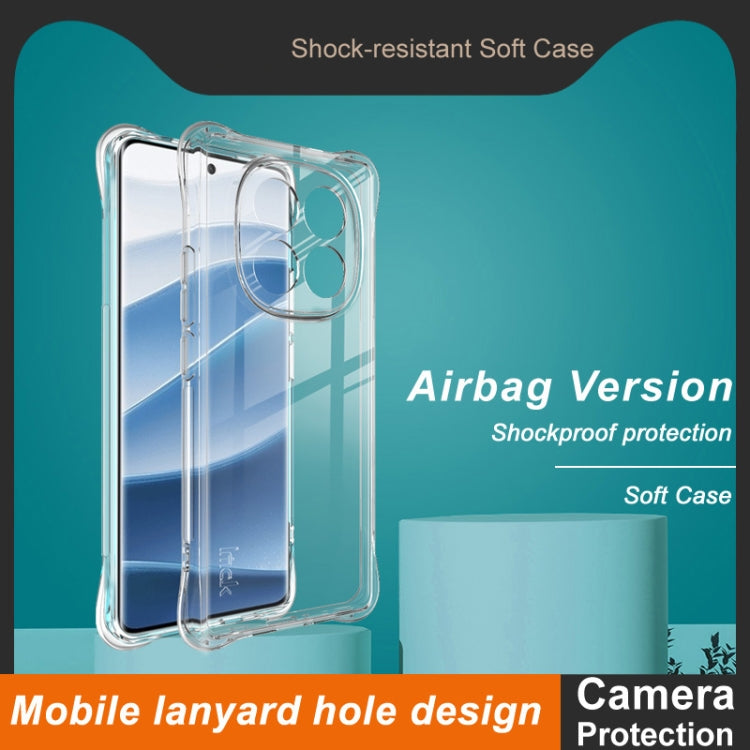 For Redmi Note 14 Pro+ 5G imak Shockproof Airbag TPU Phone Case