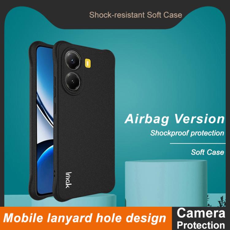 For Redmi Turbo 4 / POCO X7 Pro imak Shockproof Airbag TPU Phone Case