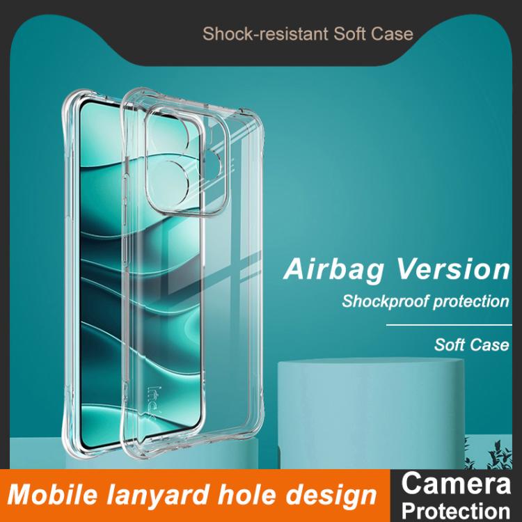 For Redmi Note 14 5G Global imak Shockproof Airbag TPU Phone Case