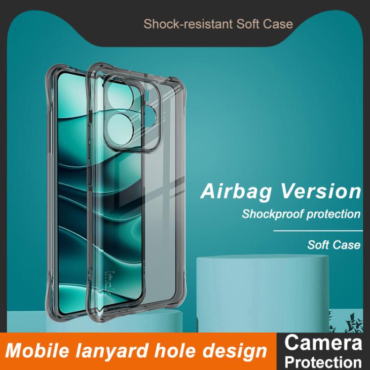 For Redmi Note 14 5G Global imak Shockproof Airbag TPU Phone Case