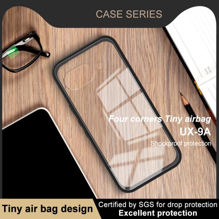 For Google Pixel 9a imak UX-9A Series Four-corner Airbag Shockproof Phone Case