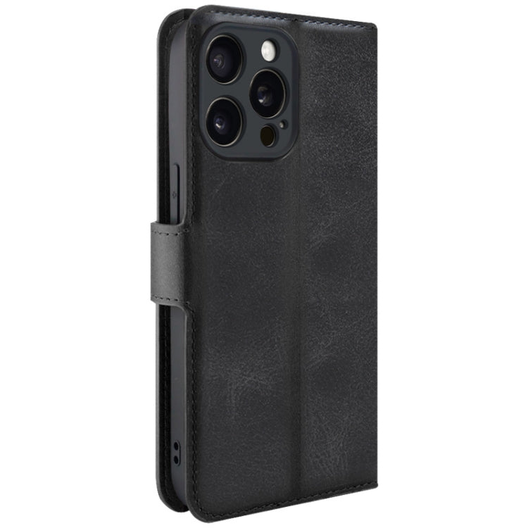 For iPhone 15 Pro IMAK Count Series Flip Leather Phone Case