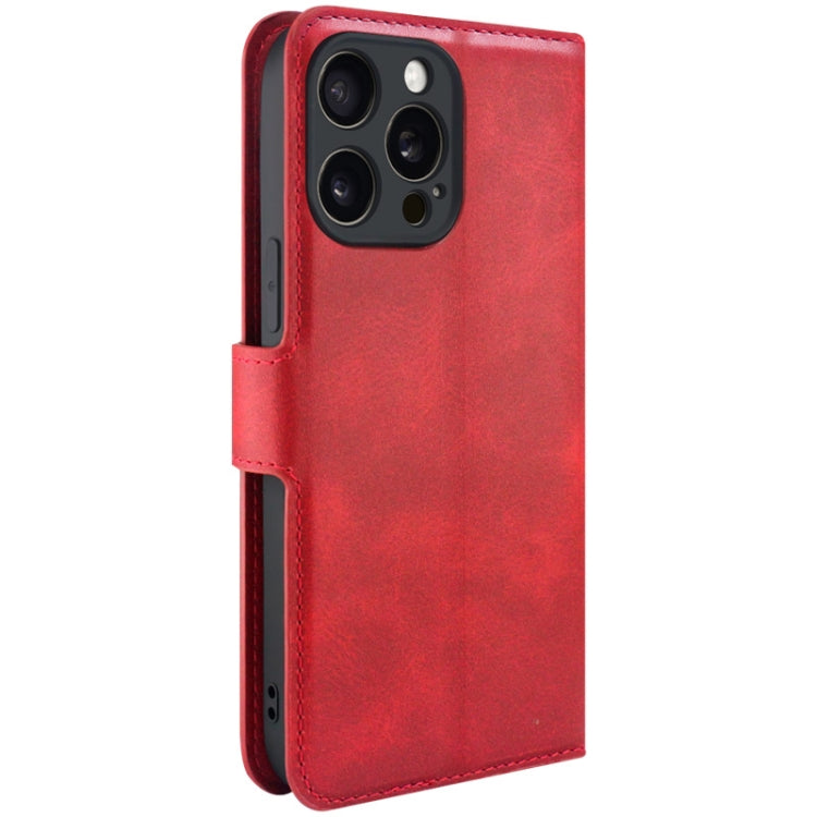 For iPhone 15 Pro Max IMAK Count Series Flip Leather Phone Case
