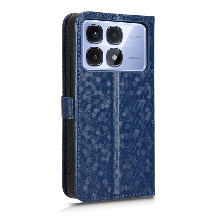 For Redmi K70 Ultra Honeycomb Dot Texture Leather Phone Case