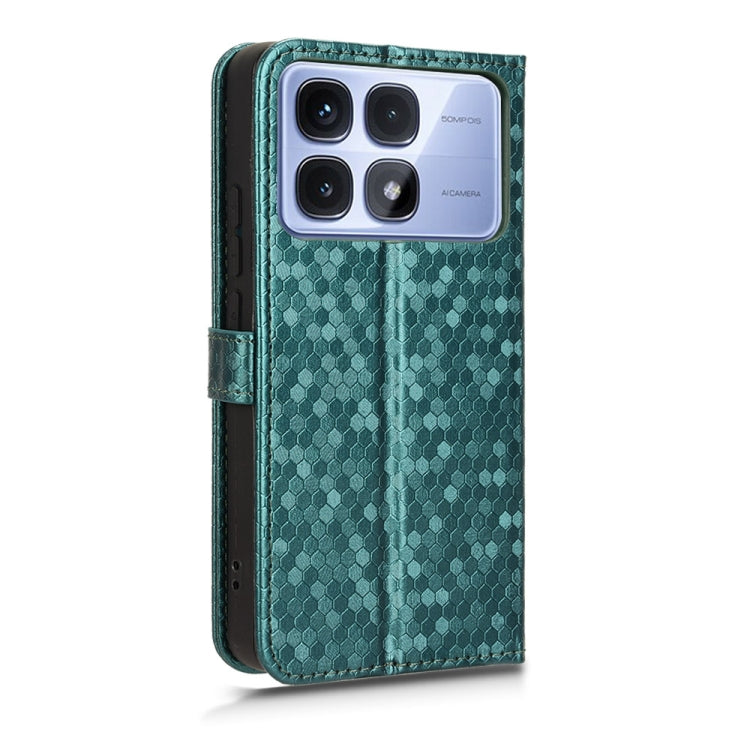 For Redmi K70 Ultra Honeycomb Dot Texture Leather Phone Case